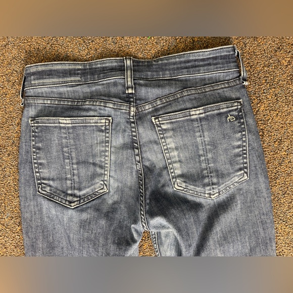 Rag & Bone Jeans Womens 25 Cate Mid-Rise Ankle Skinny Med. Wash Color: April - Picture 5 of 12